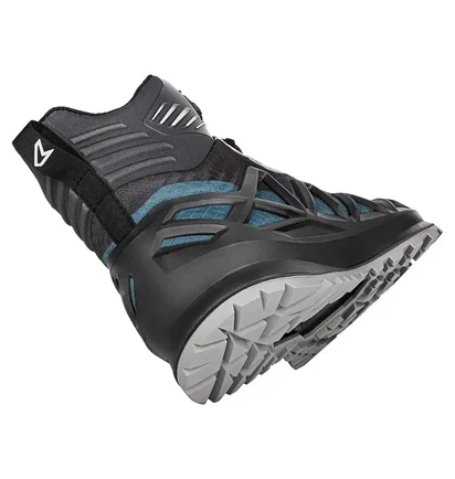 Ботинки унисекс Lowa Merger Gtx Mid Grey/Blue 310430-3797