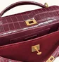 Сумка жіноча JW PEI Noor Faux Suede Top Handle Bag Bordo BB2025BG121869JWP
