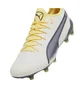 Бутсы мужские Puma King Ultimate Fg/Ag Wit Beige 107563-05