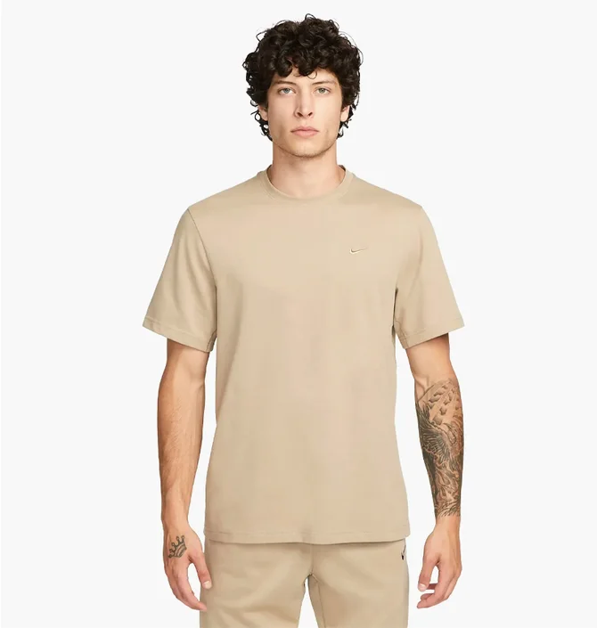Футболка чоловіча Nike Mdf Primary Stmt Ss Beige DV9831-248