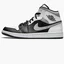 Кроссовки мужские Air Jordan 1 Mid Black/White 554724-073