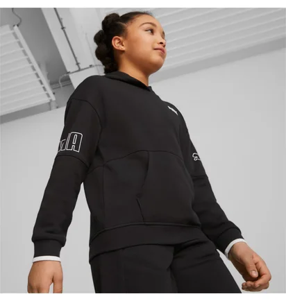Худи детское Puma Power Colour Block Black 673549-01