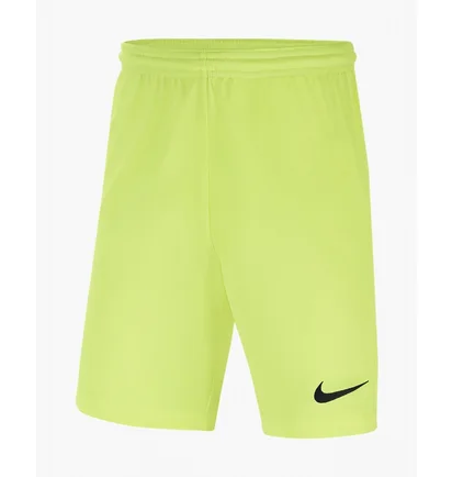 Шорты детские Nike Park Iii Yellow Bv6865-702
