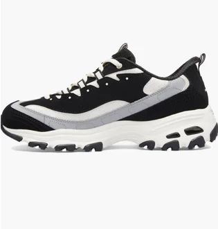 Кросівки жіночі Skechers D`Lites Smooth Nostalgia Black/White 150537-BKNT