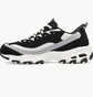 Кроссовки женские Skechers D`Lites Smooth Nostalgia Black/White 150537-BKNT