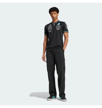 Футболка чоловіча Adidas Mercedes - Amg Petronas Formula One Team Driver Authentic Black JY2607