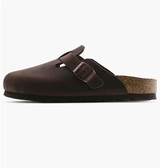 Сандали женские Birkenstock Boston Soft Footbed Sandals Brown 159713