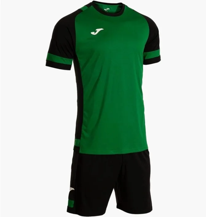 Спортивный костюм мужской Joma Lider Set Green/Black 104285.451