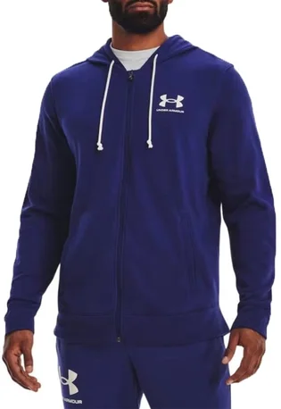 Толстовка чоловіча Under Armour Rival Terry Lc Fz-Blu Violet 1370409-468