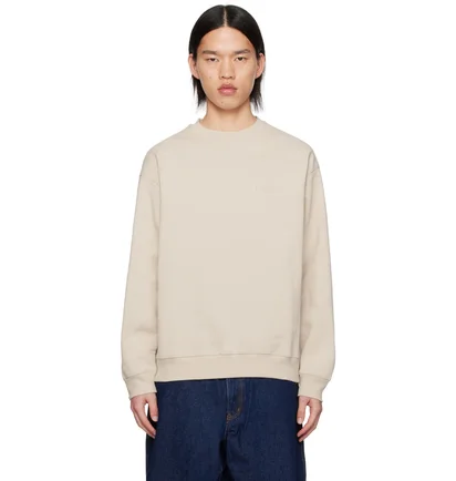 Світшот чоловічий Dime Classic Small Logo Beige DIMESP2412FOG