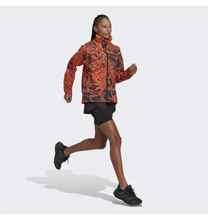 Куртка жіноча Adidas Fast Running Jacket Orange Hl1995