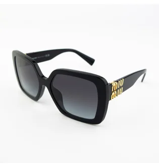 Солнцезащитные очки женские MIU MIU Grey/Black 10YS-1AB5D1-56
