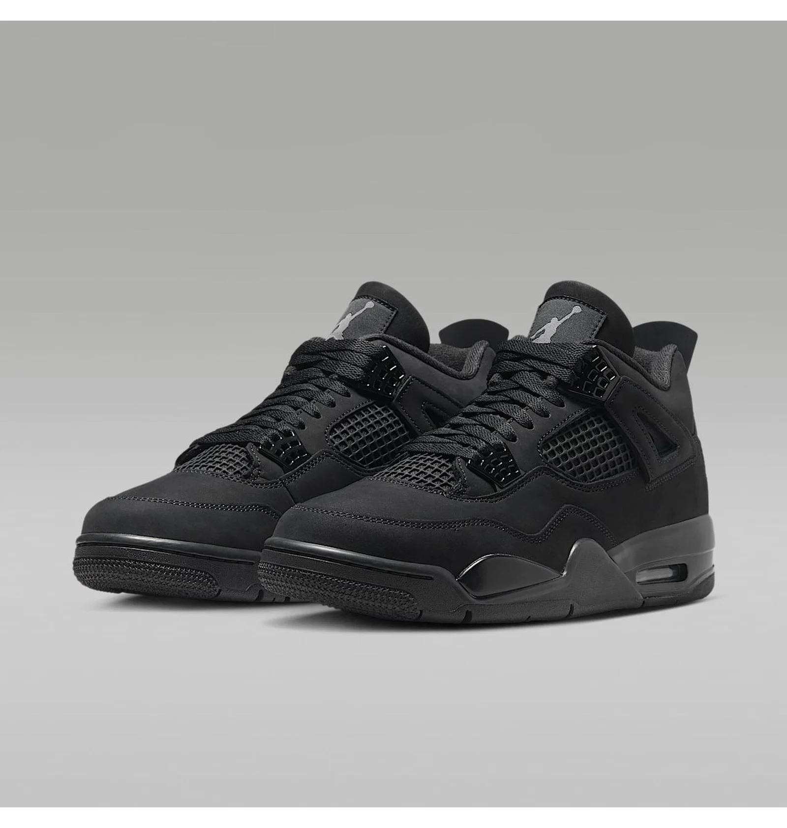 ᐉ Кросівки чоловічі Air Jordan 4 Retro Black Cat (2025) Black