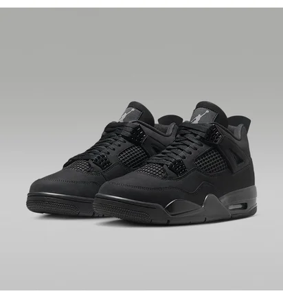 Кроссовки мужские Air Jordan 4 Retro Black Cat (2025) Black FV5029-010
