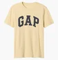 Футболка мужская Gap Everyday Soft Logo T-Shirt Beige 855769181