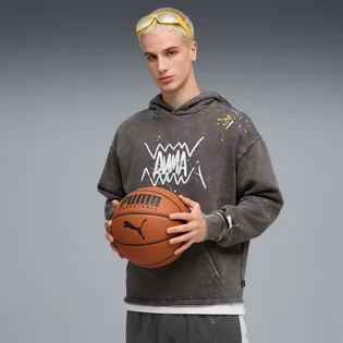 Худі чоловіче Puma Points In The Paint Grey 632828-01