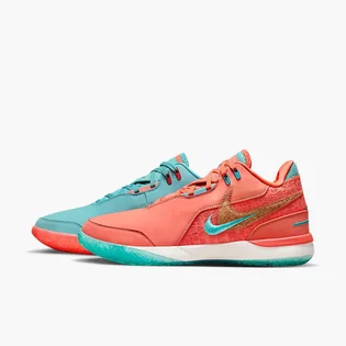 Кросівки унісекс Nike Zm Lebron Nxxt Gen Ampd Orange/Turquoise FJ1566-401