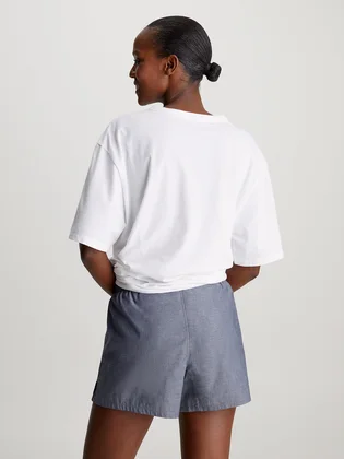 Футболка жіноча Calvin Klein Pyjama Top White 000QS7069E100