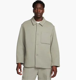 Куртка мужская Nike Sportswear Tech Fleece Reimagined Oversized Shacket Olive FB8167-053