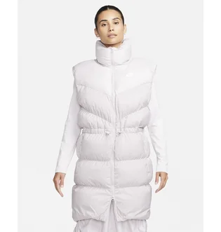 Жилетка женская Nike Sportswear Windpuffer Therma-Fit Loose Long Puffer Vest White FB8794-019
