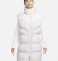 Жилетка жіноча Nike Sportswear Windpuffer Therma-Fit Loose Long Puffer Vest White FB8794-019
