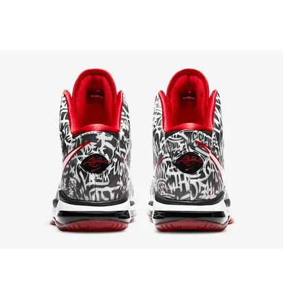 Кросівки чоловічі Nike Lebron 8 Qs White/Black Dd8306-001