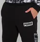 Штани чоловічі Puma Rebel Camo Pants Cl Fleece Black 580559-01