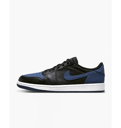 Кроссовки мужские Air Jordan 1 Retro Low Og "Mystic Navy" Black/Blue Cz0790-041