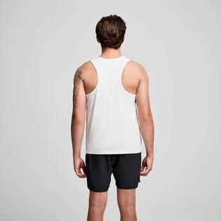 Майка чоловіча Saucony Stopwatch Singlet White SAM800375-WH