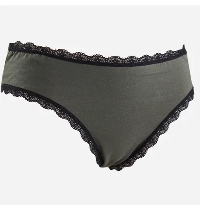 Трусики женские Manoukian Slips Black/Green (2 шт) 13890784-3