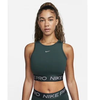 Топ женский Nike Pro Dri-Fit Cropped Tank Top Green FB5588-328