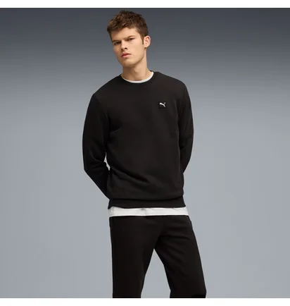 Спортивный костюм мужской Puma Ess Elevated Crew Fleece Black 688178-01