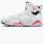 Кроссовки мужские Air Jordan 7 Retro White Infrared White CU9307-160
