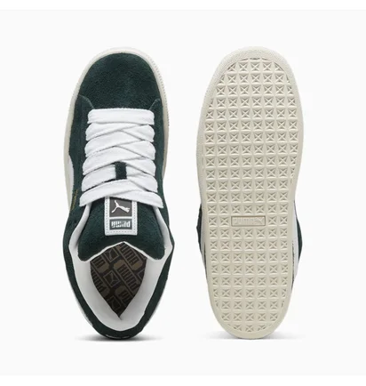 Кроссовки мужские Puma Suede Xl Hairy Sneakers Green 397241-02