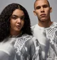 Кофта унисекс Air Jordan Knit White/Grey HQ1635-133