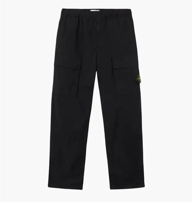 Штаны мужские Stone Island Cargo Black L1S153100020-S0A10-V0029