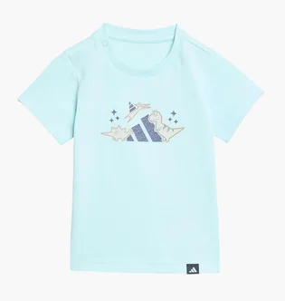Футболка детская Adidas Adiraptor Graphic Light Blue JV5068