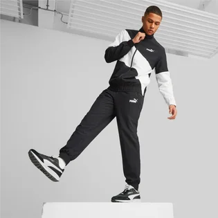 Спортивный костюм мужской Puma Power Black/White 673309-01
