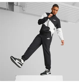 Спортивный костюм мужской Puma Power Black/White 673309-01