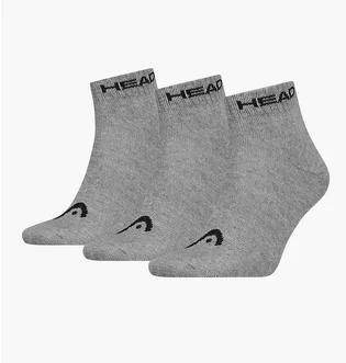 Носки мужские HEAD Elements All Sports Quarter Grey (3 пары) 701229010-004