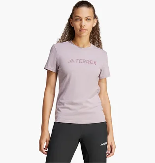 Футболка женская Adidas Terrex Classic Logo T-Shirt Violet IN4668