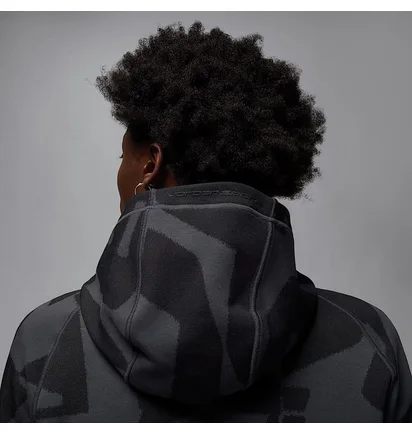 Толстовка мужская Air Jordan Sport Hoop Fleece Grey/Black FV8620-010