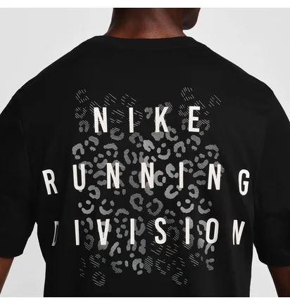 Футболка чоловіча Nike Dri-Fit Tee Run Division Fa24 Black FZ8056-010