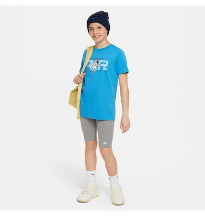 Футболка детская Nike Sportswear T-Shirt Light Blue FN9618-435