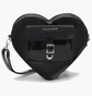 Рюкзак жіночий Dr. Martens Heart Shaped Hardware Kiev Leather Crossbody Backpack Black AC807033