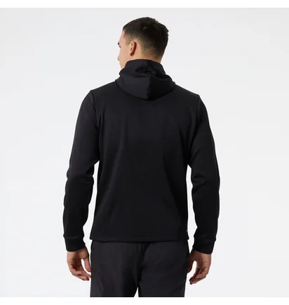 Худі чоловіче New Balance Tenacity Performance Fleece Full Zip Hoodie Black Mj23020Bk
