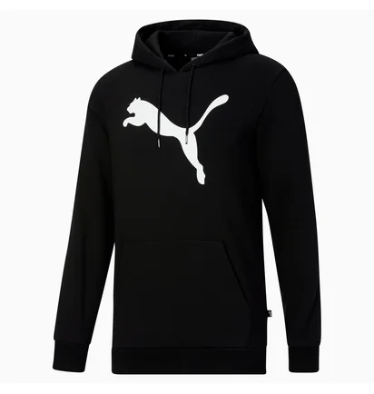 Спортивный костюм мужской Puma Big Cat Logo Hoodie Black 672712-01__586714-01