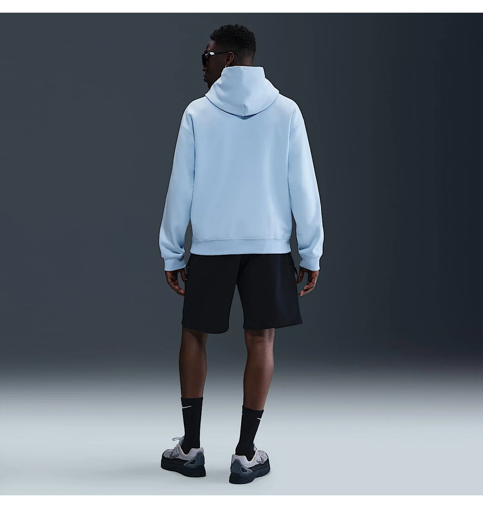 ᐉ Худи мужское Nike Solo Swoosh Light Blue HV1082-441 - купить в