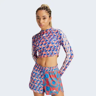 Топ жіночий Adidas X Farm Rio Crop Long Sleeve Shirt Multi IT9409