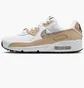 Кросівки жіночі Nike Air Max 90 White/Brown FB2617-100